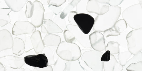 Vetro di Mare: Weiss Schwarz